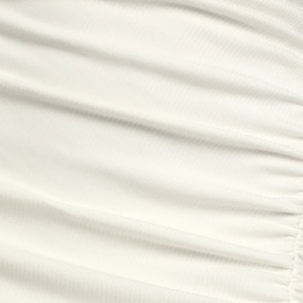 Lulus Centered on Style White One-Shoulder Bodycon Midi Dress - Picture 4 of 4